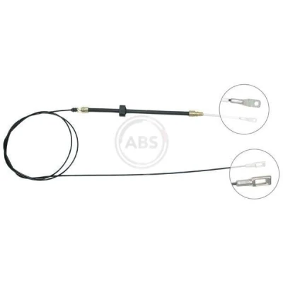 Bilde av A.B.S. K13231 Bremsekabel 2460 Skivebrems MERCEDES BENZ: Sprinter 4 T Van, 3 Minibuss