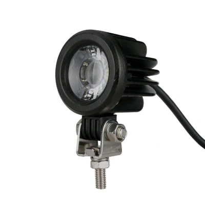 Bilde av TECH WLC22 Fjernlys på lagerbukk LED svart transparent rund 12, 24, 32V for arbeidslys (LED)