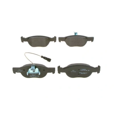 Bilde av BOSCH 0 986 424 246 Bremseklosser Low Metallic med integrert slitasjesensor kolbleklips