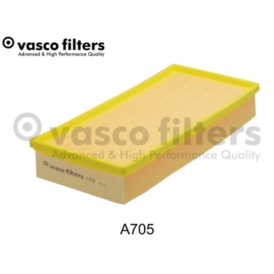 Bilde av DAVID VASCO A705 Luftfilter 58 169 344 firkantet Filterinnsats MITSUBISHI: Space Star, Carisma Sedan, VOLVO: V40 Stasjonsvogn