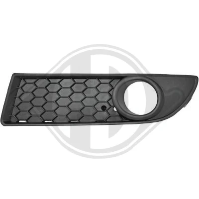 Bilde av DIEDERICHS ZUB00332 Ventilasjonsgitter foran, venstre for kjøretøy med sportpakke matt svart VOLKSWAGEN: Polo IV Hatchback