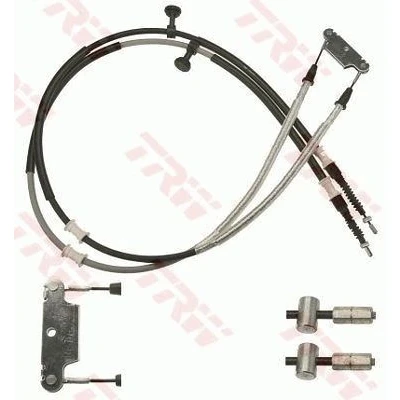 Bilde av TRW GCH239 Bremsekabel 1630, 1573 Skivebrems OPEL: Vectra C CC
