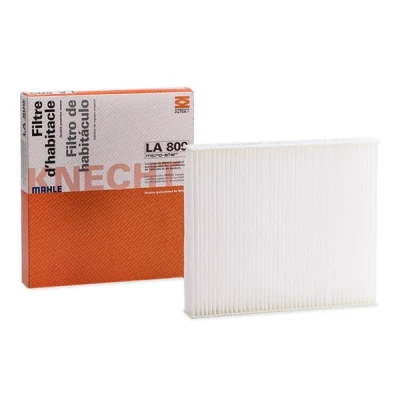 Bilde av MAHLE ORIGINAL LA 809 Kupéfilter Partikkelfilter 254,0 224 36,0 SKODA: Fabia 2, III Hatchback, Rapid Spaceback, VOLKSWAGEN: Polo V Hatchback