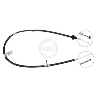 Bilde av A.B.S. K10898 Bremsekabel 1485 Trommelbrems
