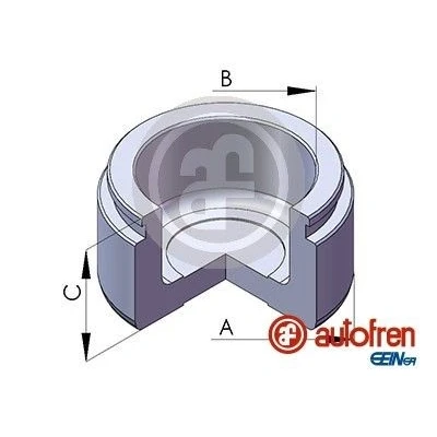 Bilde av AUTOFREN SEINSA D025601 Stempel, bremseklave 57 framaksel BOSCH MERCEDES BENZ: C Klasse Sedan