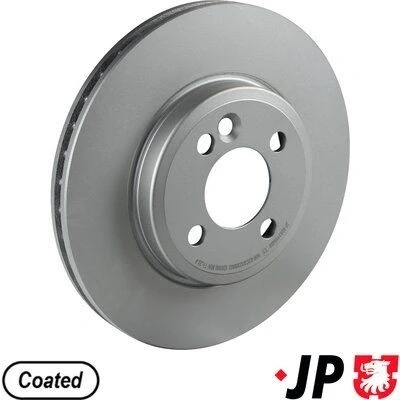Bilde av JP GROUP 6063100400 Bremseskiver framaksel 280 22 4 ventilert belagt MINI: Hatchback, Clubman