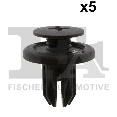 Bilde av FA1 10 30008.5 klips, pynte /beskyttelseslist svart BMW: 1 Hatchback, MINI: Hatchback