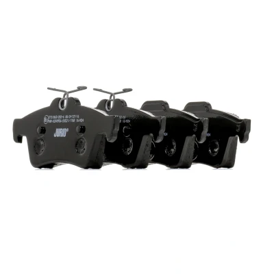 Bilde av JURID 573186D Bremseklosser ikke klargjort for slitasjeindikator med fjær FORD: FOCUS 3, Transit Connect V408 Van, KUGA 2, VOLVO: V40 Hatchback, V50