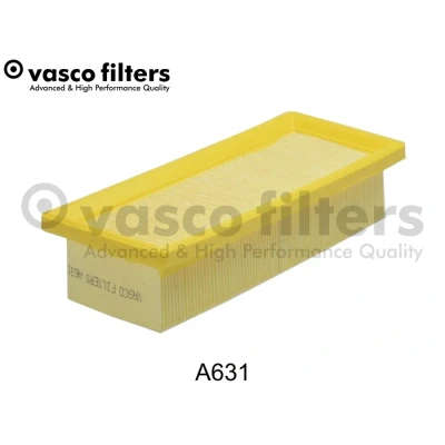 Bilde av DAVID VASCO A631 Luftfilter 60 105 259 firkantet Filterinnsats FIAT: Punto I Hatchback