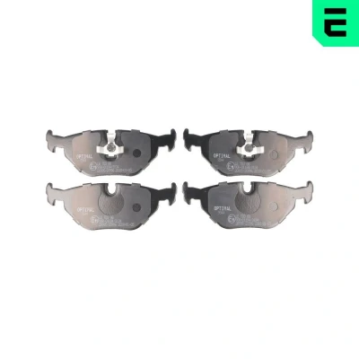 Bilde av OPTIMAL Bremseklosser bakaksel klargjort for slitasjeindikator BP 09544 BMW: 3 Sedan, 5 Sedan