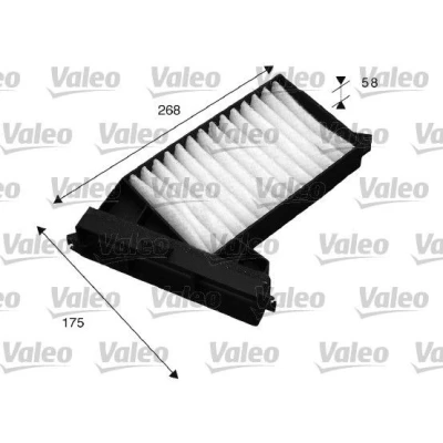 Bilde av VALEO CLIMFILTER COMFORT 715528 Kupéfilter Partikkelfilter 268 109 31 MITSUBISHI: Galant 6