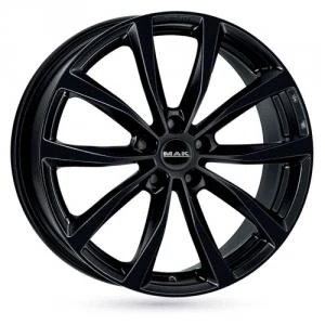 Bilde av MAK Wolf Shiny Black 7,5x18 5/112 ET50 B57