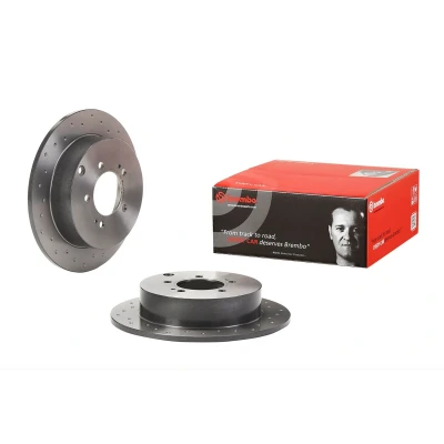 Bilde av BREMBO COATED DISC LINE 08.7354.11 Bremseskiver 281 15 5 fullt ut belagt med skruer ALFA ROMEO: 156 Sportwagon, Sedan