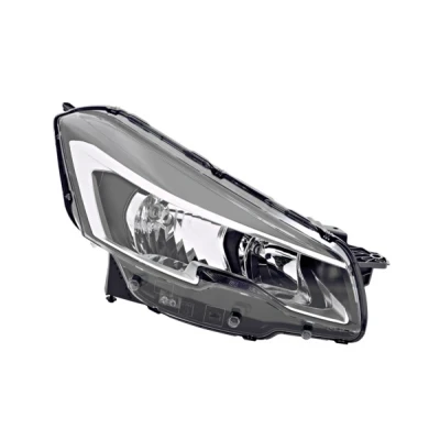 Bilde av VALEO ORIGINAL PART 045441 Frontlykter høyre H7 Halogen, LED med nærlys for høyrekjøring lyspære motor høydejustering hovedlys
