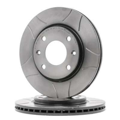 Bilde av BREMBO MAX LINE 09.5196.75 Bremseskiver 247 20,4 4 innvendig ventilert, med sliss belagt skruer PEUGEOT: 206 Hatchback, 106 I Hatchback