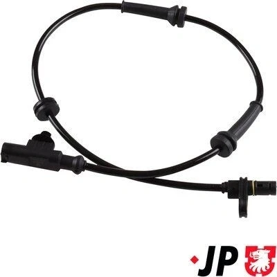 Bilde av JP GROUP 4097104880 ABS sensor høyre bakaksel aktiv 640 svart