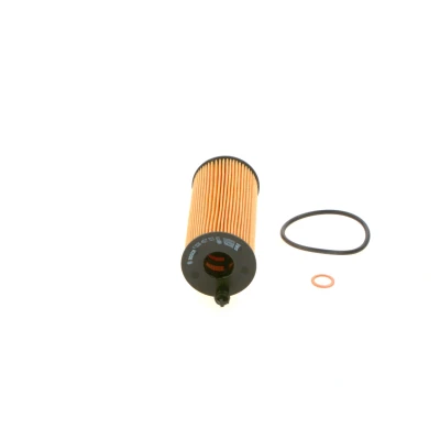 Bilde av BOSCH F 026 407 123 Oljefilter med tetning Filterinnsats BMW: 1 Hatchback, 3 Sedan, 5 Touring, TOYOTA: Avensis III Stasjonsvogn, RAV4 IV SUV