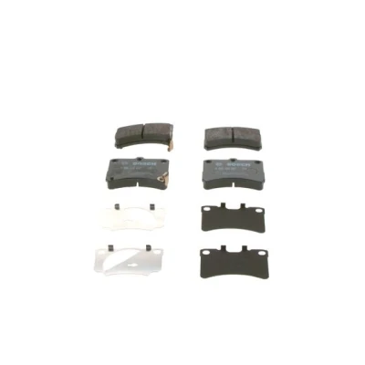 Bilde av BOSCH 0 986 424 643 Bremseklosser Low Metallic med integrert slitasjesensor, akustisk slitasjevarsel montageanvisning