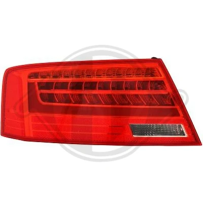 Bilde av DIEDERICHS 1045791 Baklykter Priority Parts venstre ytre del LED med pæreholder AUDI: A5 B8 Sportback