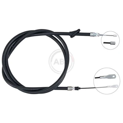 Bilde av Kabel, parkeringsbremse, Foran, mercedes benz sl [r129], 129 420 03 85, 27 A 85