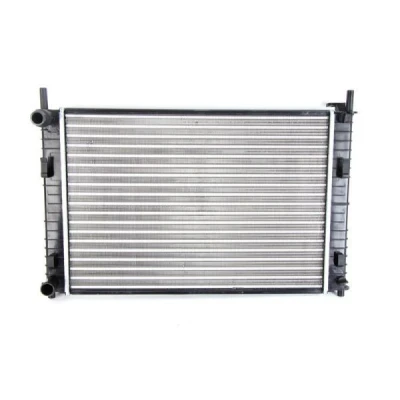Bilde av THERMOTEC D7G014TT Radiator Aluminium, plast for kjøretøy med/uten klimaanlegg 348 500 23 Manuel girkasse Kjøleribber satt sammen mekanisk