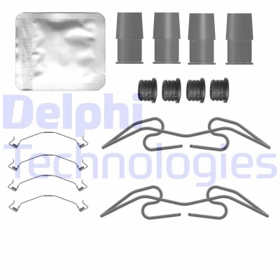 Bilde av DELPHI LX0784 Tibehørsett, skivebremse belegg