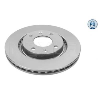 Bilde av MEYLE 11 83 521 0017/PD Bremseskiver framaksel 266 22 4 108 ventilert Sink lamell belagt høy karbon med skruer PD Quality