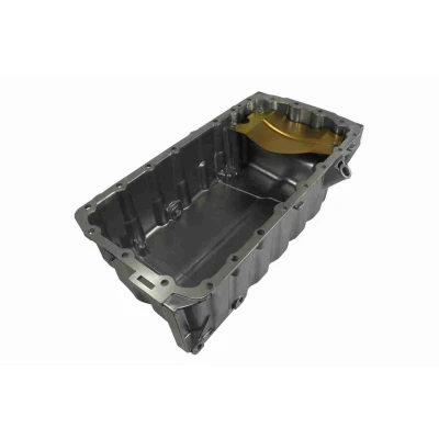 Bilde av VAICO V22 0333 Bunnpanne med oljeplugg uten oljekartetning, tetningsring Aluminium Original Quality VOLVO: S40 II, V70 3, V50