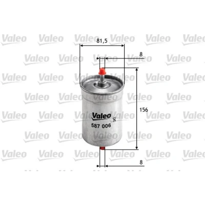 Bilde av VALEO 587006 Drivstoffilter ledningsfilter 9 AUDI: A6 C6 Avant, Sedan, C5 MERCEDES BENZ: ML Klasse, E Klasse T modell, SL Cabrio