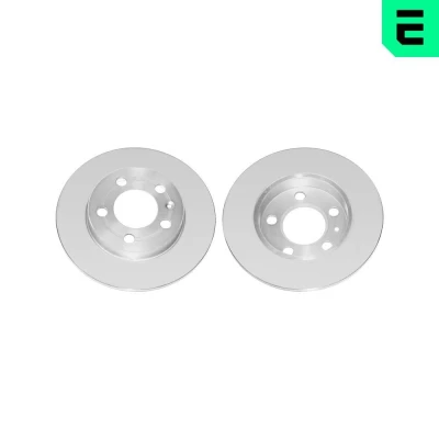 Bilde av OPTIMAL BS 7528C Bremseskiver bakaksel 239 9 5/6 fullt ut belagt VOLKSWAGEN: Golf 4, 4 Variant, Bora Sedan, AUDI: A3 Hatchback, TT Coupé