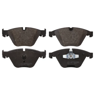 Bilde av SWAG 20 91 6728 Bremseklosser framaksel klargjort for slitasjeindikator med kolbleklips BMW: 3 Touring, Sedan, X1