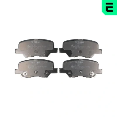 Bilde av OPTIMAL BP 12675 Bremseklosser bakaksel med akustisk slitasjevarsel MITSUBISHI: OUTLANDER 3, ASX SUV, MAZDA: 6 Stasjonsvogn, Sedan
