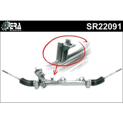 Bilde av ERA Benelux SR22091 Tannstang hydraulisk med aksialledd OPEL: Vectra C CC