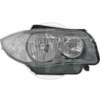 Bilde av DIEDERICHS HD Tuning 1280280 Frontlykter høyre H7/H7 for høyrekjøring uten elektromotor BMW: 1 Hatchback