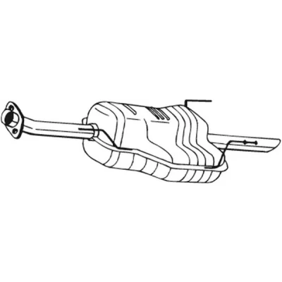 Bilde av sluttlyddemper, opel astra g cabriolet, coupé, 5852089, 5852144, 9194656, 9201509