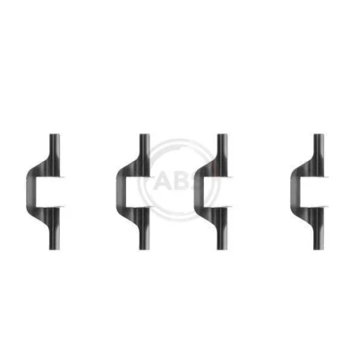 Bilde av A.B.S. 1263Q Tibehørsett, skivebremse belegg AUDI: A4 B7 Avant, B5 100 C3 Sedan, VOLKSWAGEN: GOLF 2, 3, RENAULT: MEGANE 3 Grandtour