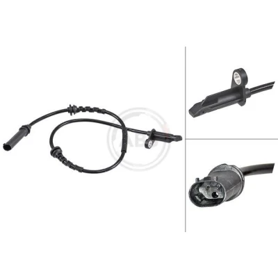 Bilde av A.B.S. 31726 ABS sensor aktiv 565 svart BMW: 2 Active Tourer, Gran MINI: Countryman