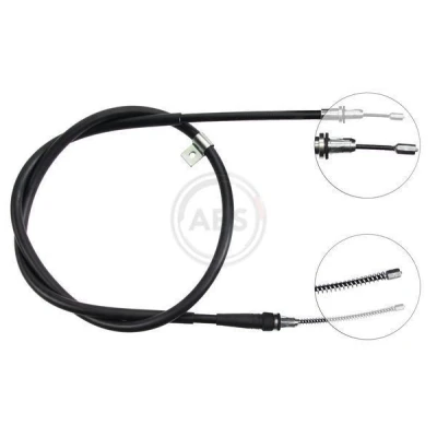 Bilde av A.B.S. K15317 Bremsekabel 1706 Trommelbrems for høyre/venstre ratt NISSAN: Note I