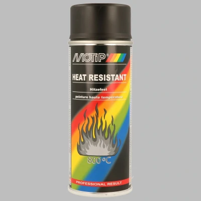 Bilde av MOTIP 04031 Motor / støtdemperlakk Kompakt green glossy 400 ml svart
