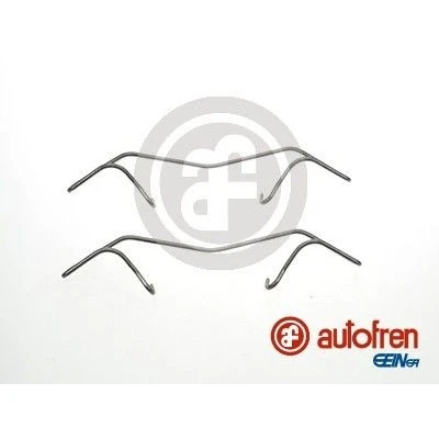 Bilde av AUTOFREN SEINSA D42391A Tibehørsett, skivebremse belegg framaksel AUDI: A4 B8 Avant, A6 C7 Allroad, Q5, VOLKSWAGEN: Caddy 3, Passat B6 Variant
