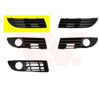 Bilde av VAN WEZEL 5828592 Ventilasjonsgitter foran høyre VOLKSWAGEN: Polo IV Hatchback