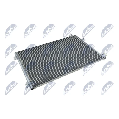 Bilde av NTY CCS RE 013 Kondensator uten tørker Aluminium 625 R 134a