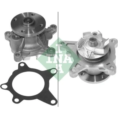 Bilde av INA 538 0659 10 Vannpumpe uten reimskive for vifteremdrift HYUNDAI: i30 II Hatchback, I Stasjonsvogn, KIA: cee‘d Hatchback