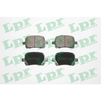 Bilde av LPR 05P712 Bremseklosser TOYOTA: Camry IV Sedan