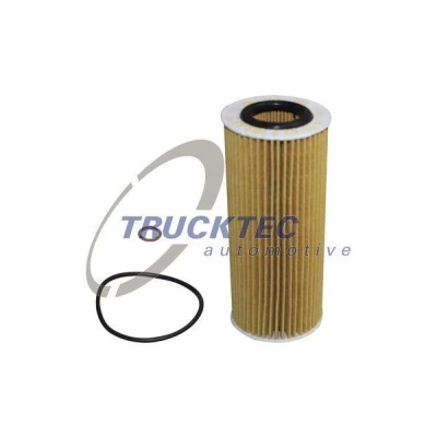 Bilde av TRUCKTEC AUTOMOTIVE 08.18.043 Oljefilter Filterinnsats BMW: 3 Sedan, 5 Touring, Touring
