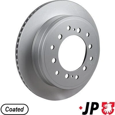 Bilde av JP GROUP 4863202900 Bremseskiver bakaksel 312 18 6 innvendig ventilert belagt TOYOTA: Land Cruiser Prado 150
