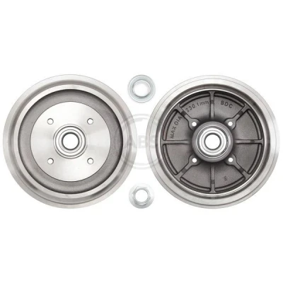 Bilde av A.B.S. 3439 SC Bremsetrommel med integrert magnetisk senorring 273 PEUGEOT: 207 Hatchback, 208 I CITROËN: DS3 Hatchback