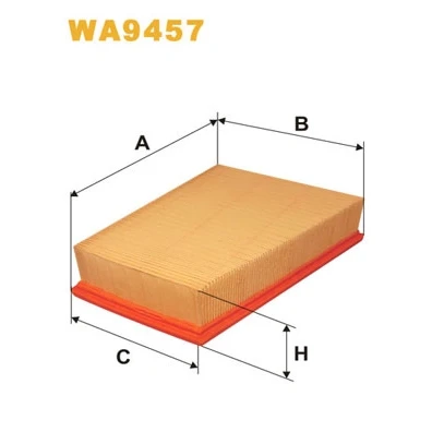 Bilde av Luftfilter WIX FILTERS WA9457