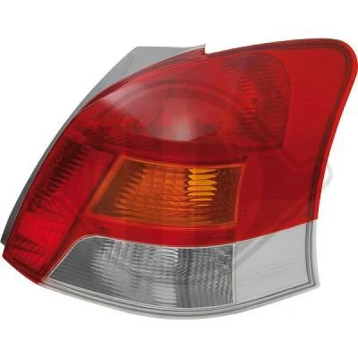 Bilde av DIEDERICHS 6606190 Baklykter høyre W5W, LED gul