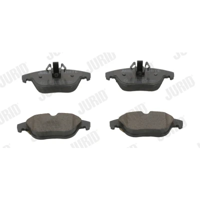 Bilde av Jurid 573248JC Bremseklosser White Low Dust keramikk ikke klargjort for slitasjeindikator MERCEDES BENZ: GLK, C Klasse T modell, E Coupé